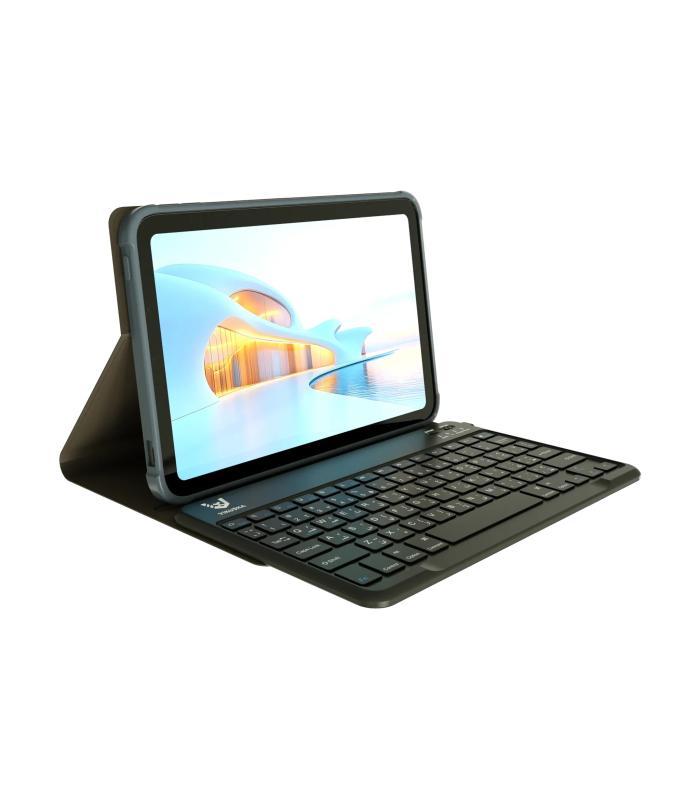 VIKUSHA Tablet V-Z4 - Quad-Core Processor - 10 inch HD Display - 8GB RAM (4+4GB) - 128GB Storage - 4G LTE Dual SIM - 6000mAh Battery - Wi-Fi 5 ( Keyboard with Stand + PEN)