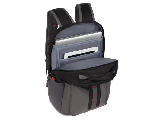 WENGER Ero Pro 16 inch Laptop Backpack - Black/Gray