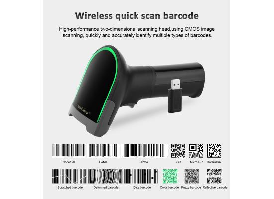 L500RB Wireless Barcode Scanner | 1D & 2D Wireless Barcode Reader