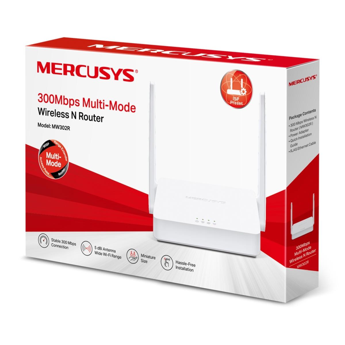 Mercusys MW302R WIRELESS N 300  Multi-Mode