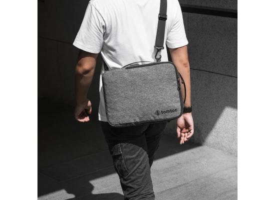 tomtoc DefenderACE-A04 Laptop Shoulder Bag For 16" Laptop | Gray