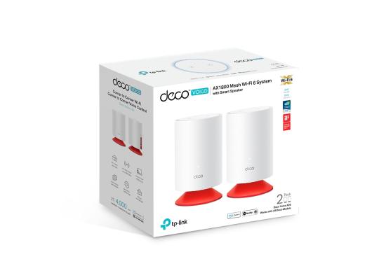 TP-Link Deco Voice X20 AX1800 Mesh Wi-Fi 6 System with Smart Speaker