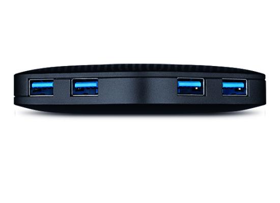 TP-Link UH400 USB 3.0 4-Port Portable Hub (Black)