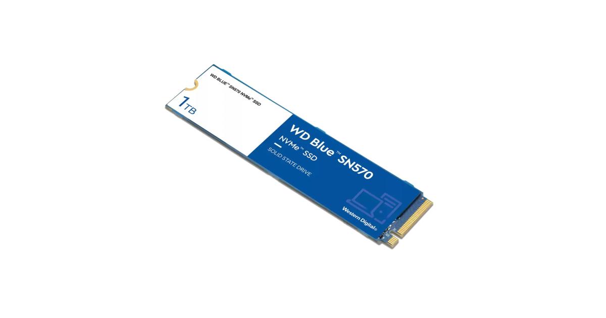 内蔵型SSD WD Blue SN570 NVMe SSD 1TB Dysk SSD WD Blue SN570 1TB M.2 (WDS100T3B0C) - Opinie i ceny